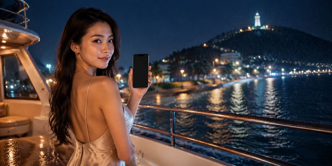 Người dùng tại Vũng Tàu xem kết quả thể thao và đặt cược qua điện thoại di động trên bãi biển